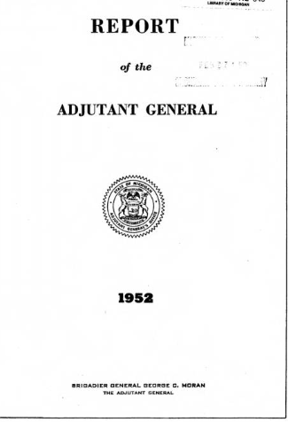 Black and white cover of report